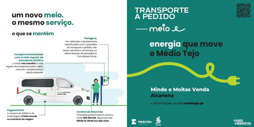 Meio E - Transporte a Pedido no Concelho de Alcanena