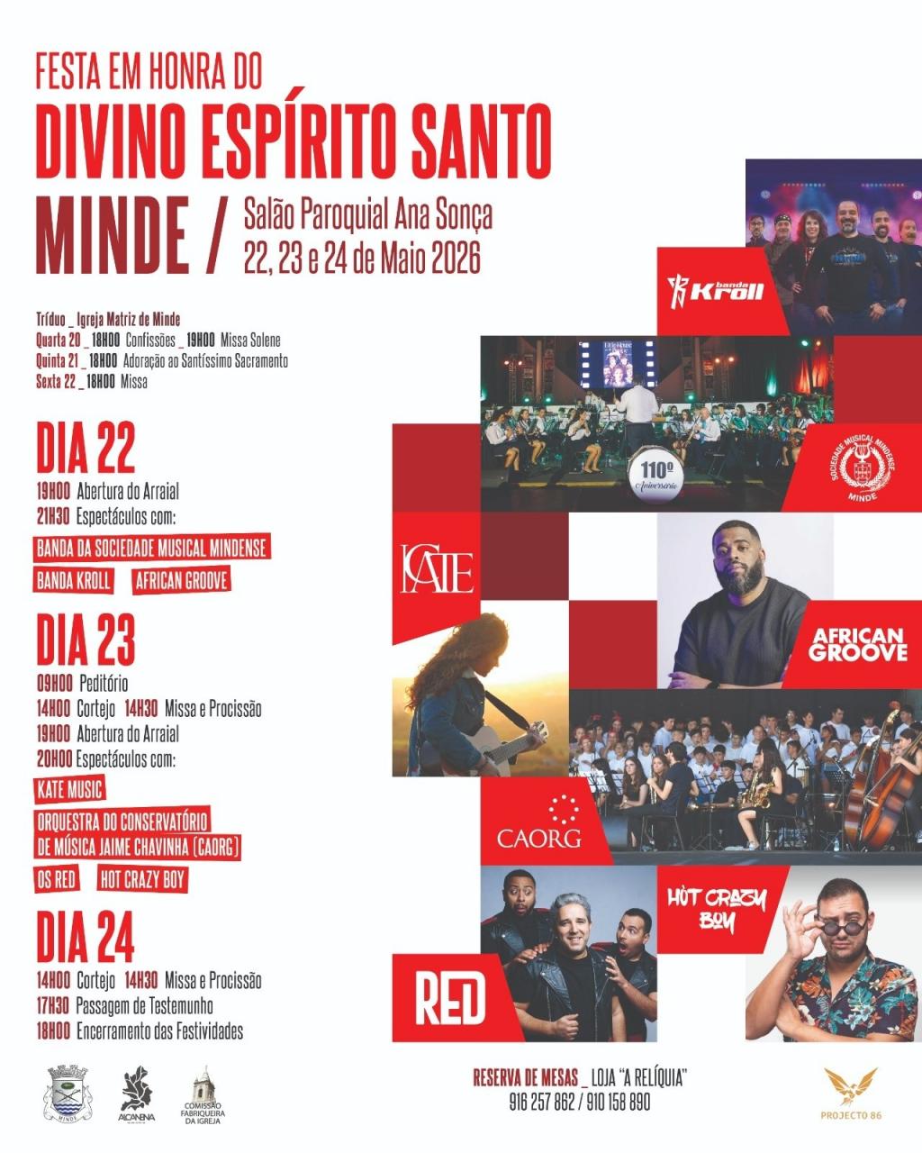 Festas do Divino Espirito Santo 2026